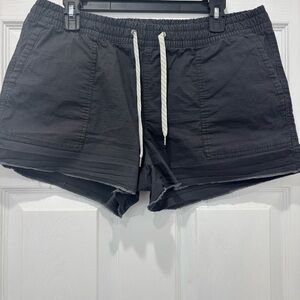 Women’s Vuori charcoal Gray Casual Drawstring Shorts Size Large